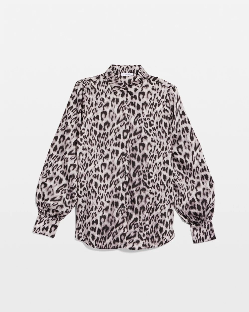 Faux Silk Snowy Animal Shirt | Chico's